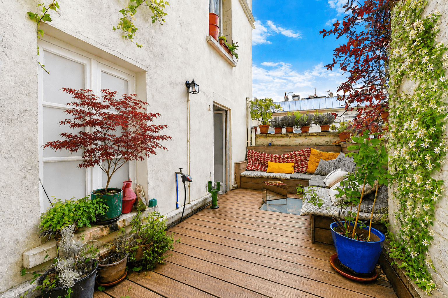 Paris Xe - Duplex confidentiel avec terrasse