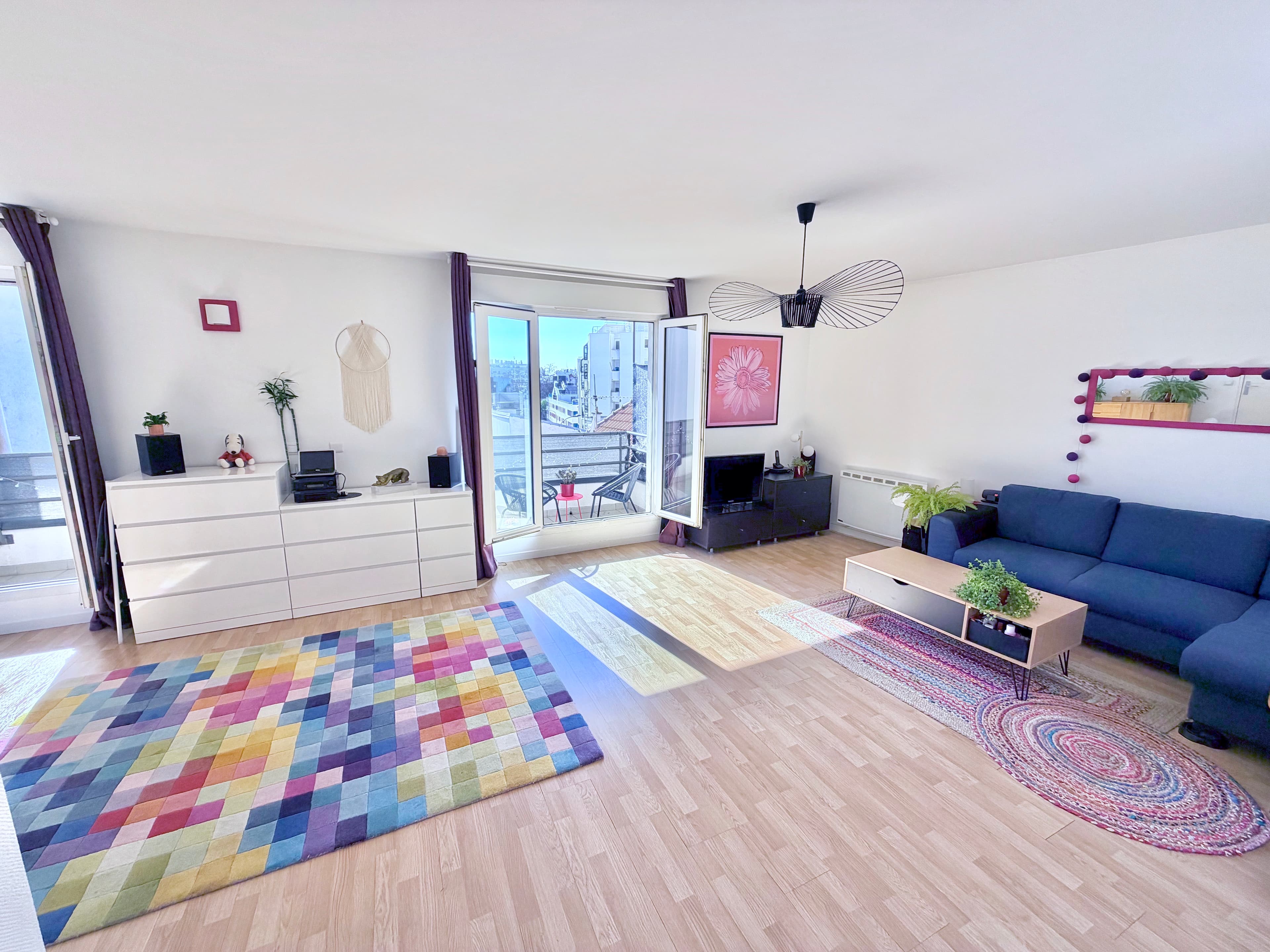 Appartement 3 pièces avec deux balcons cave et parking - Photo 2