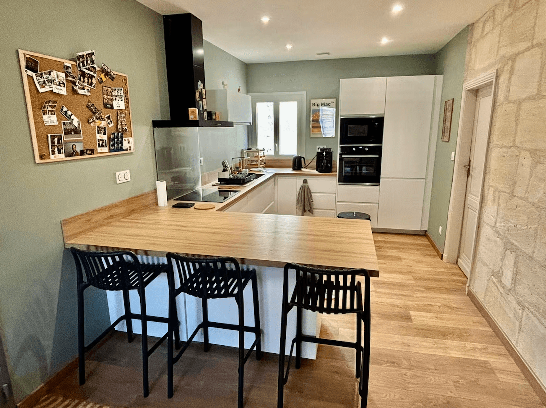 Appartement 2 pièces dans la pierre bordelaise