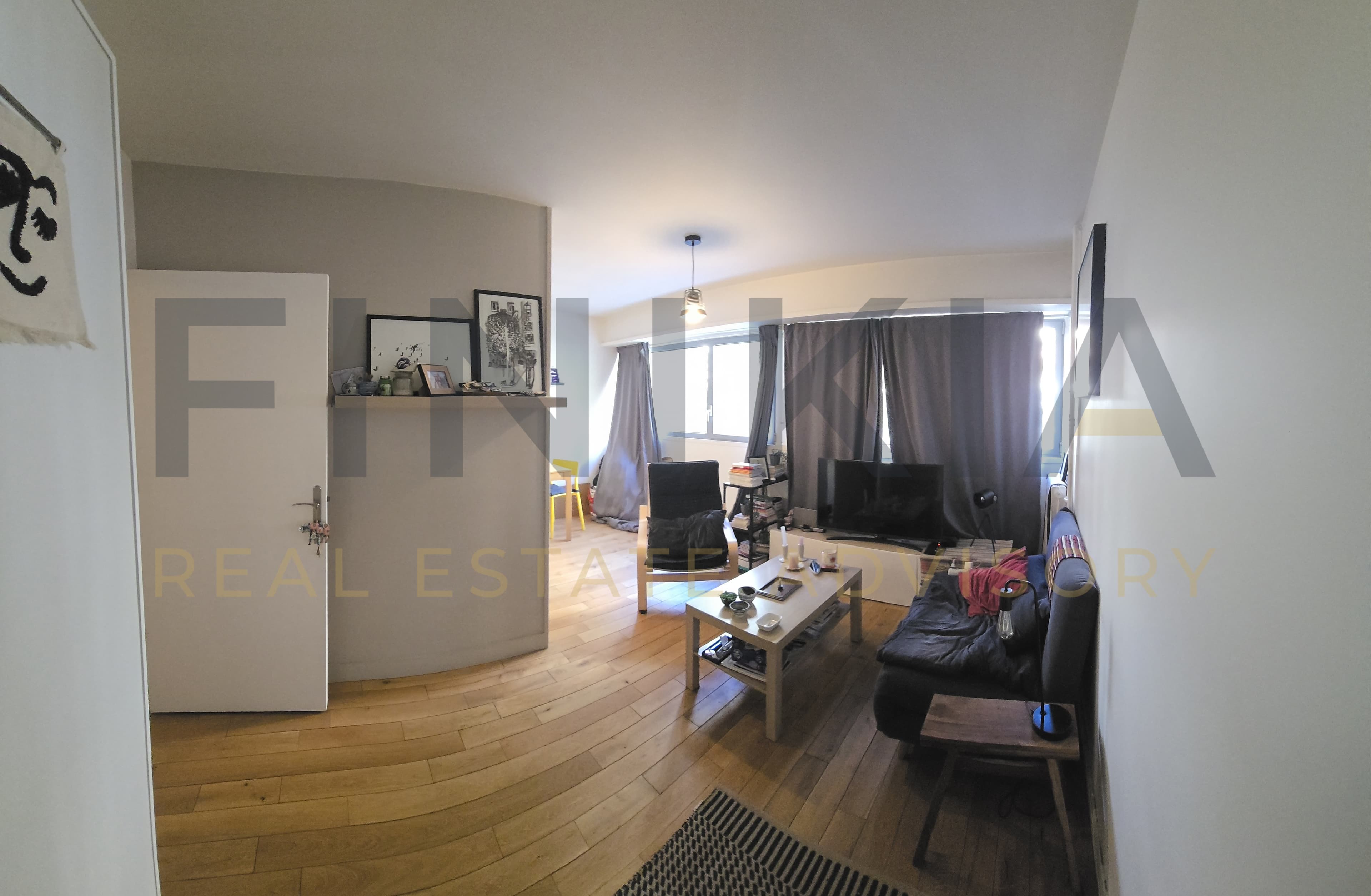 Studio loué meublé, 26,71 m², 2e étage avec ascenseur, cave - Photo 3