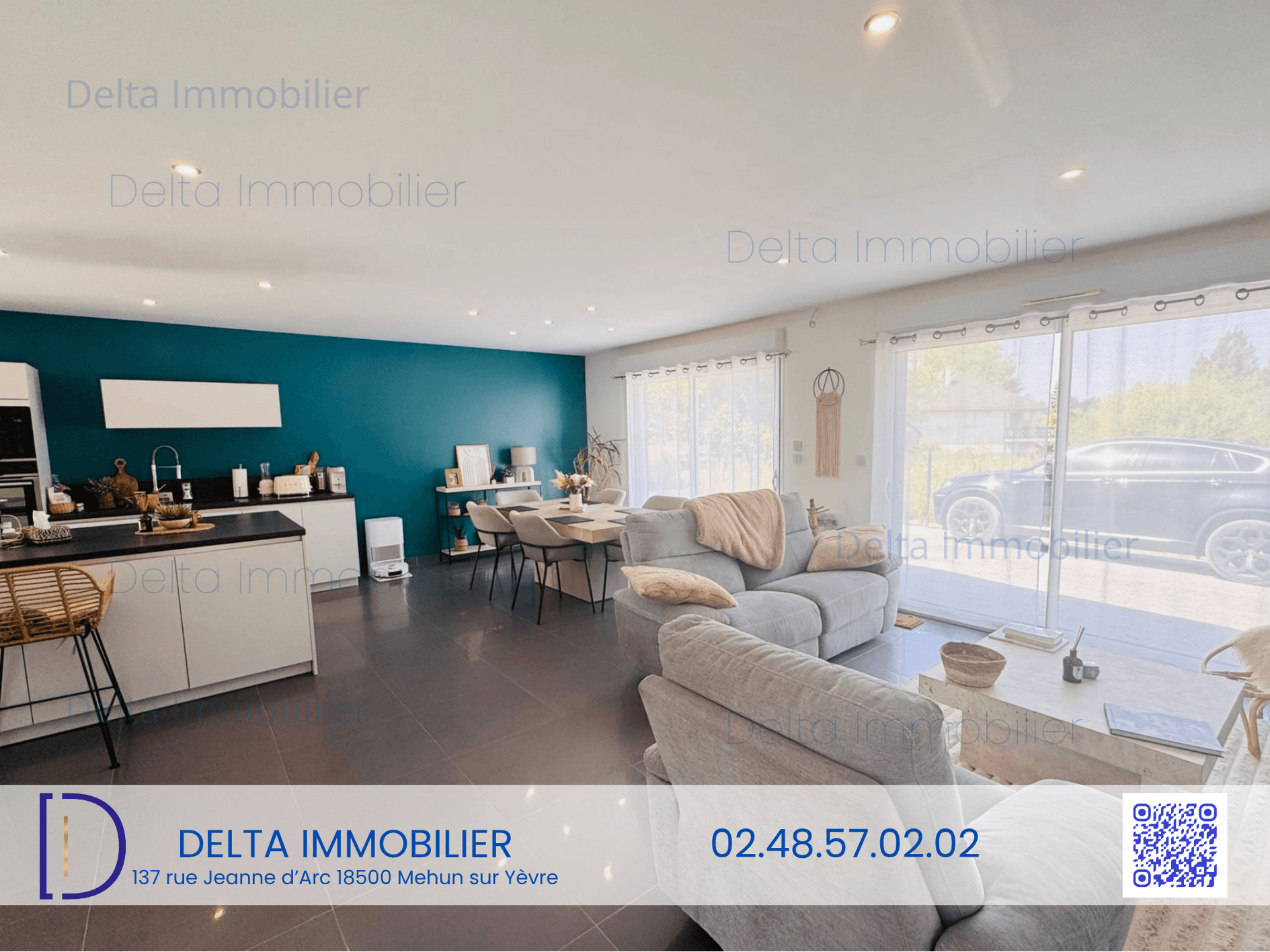 Méreau maison de plain pied 3 chambres avec garage & jardin - Photo 3
