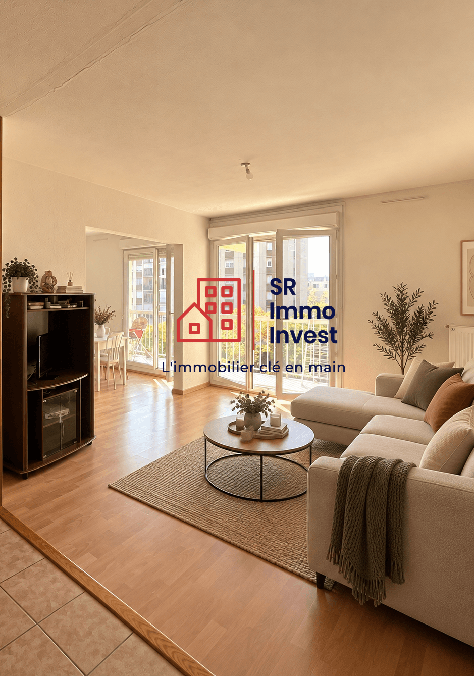 T2 de 50 m² - Lumineux, balcon, évolutif en T3 avec potentiel