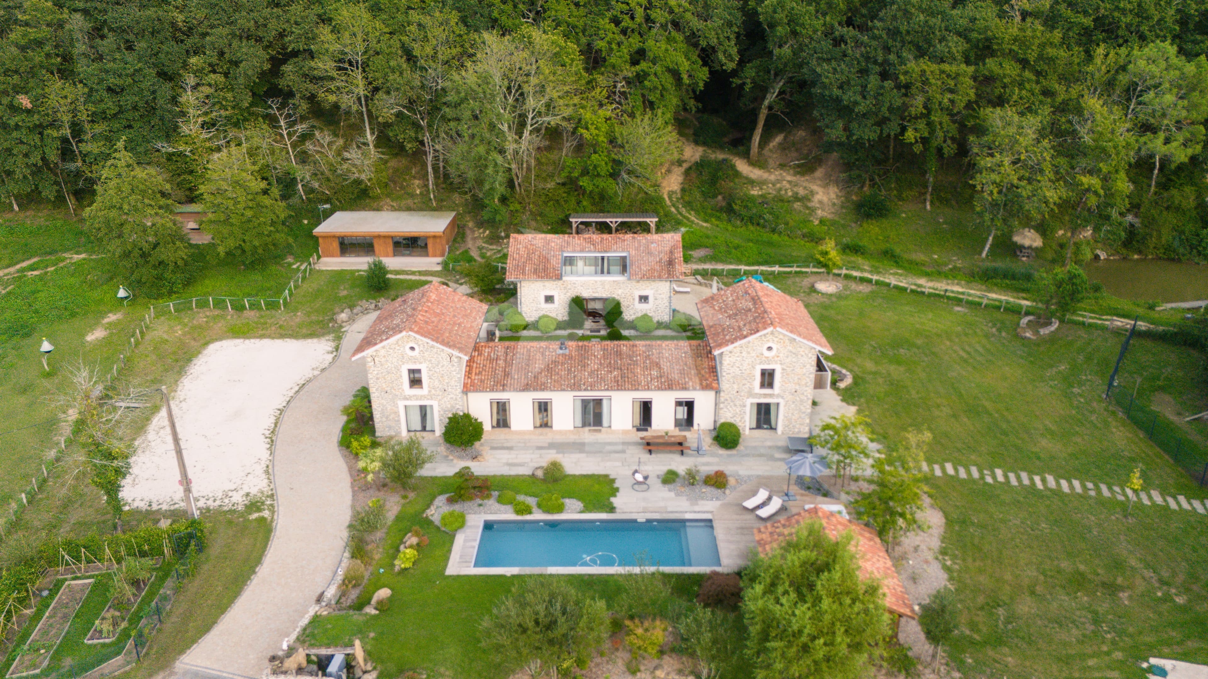 Aux portes du marais d'Orx - un domaine de deux maisons - Photo 10