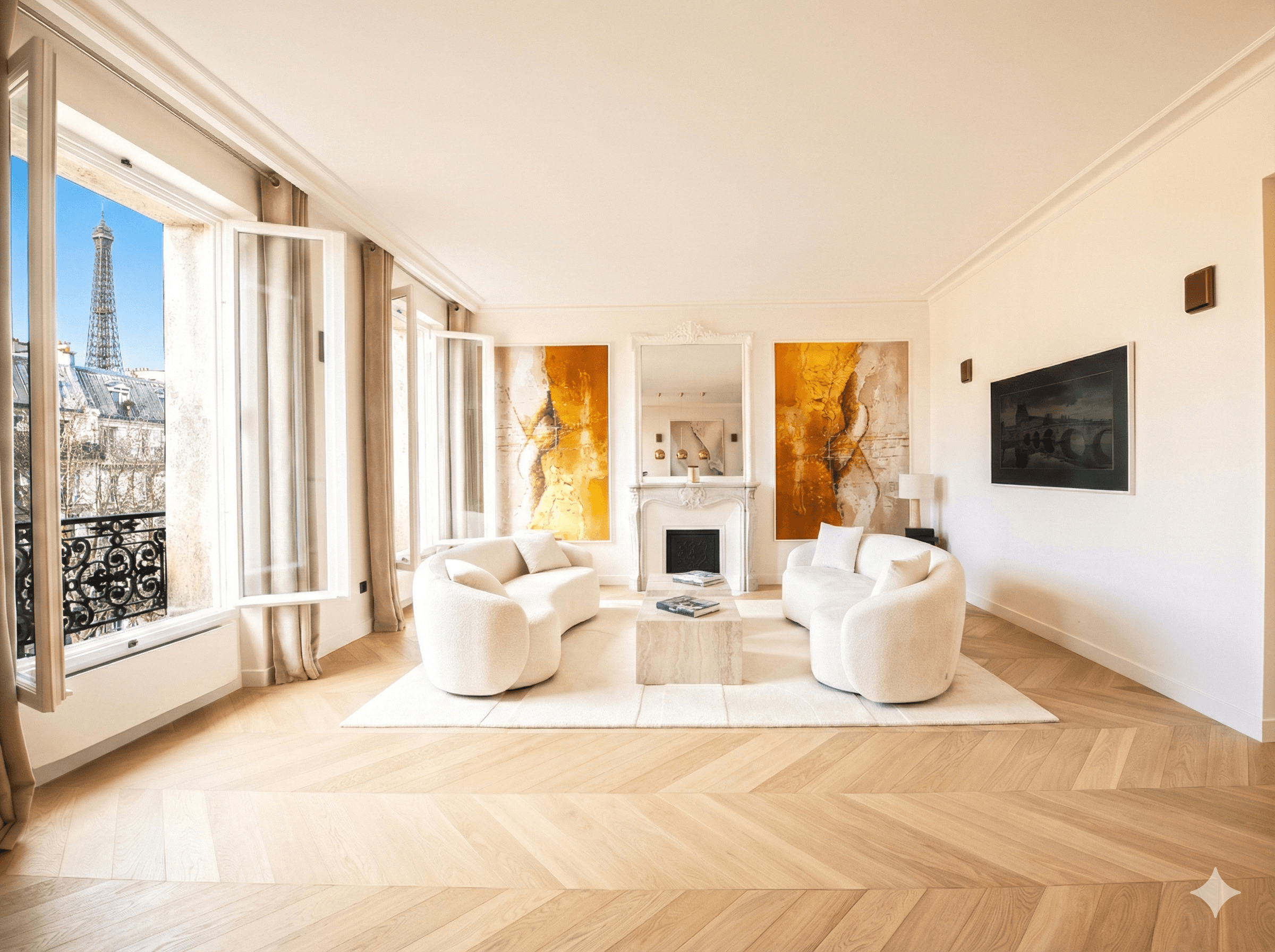 Avenue Bosquet - 121 m² - Vue Tour Eiffel - Rénové architecte - Photo 2