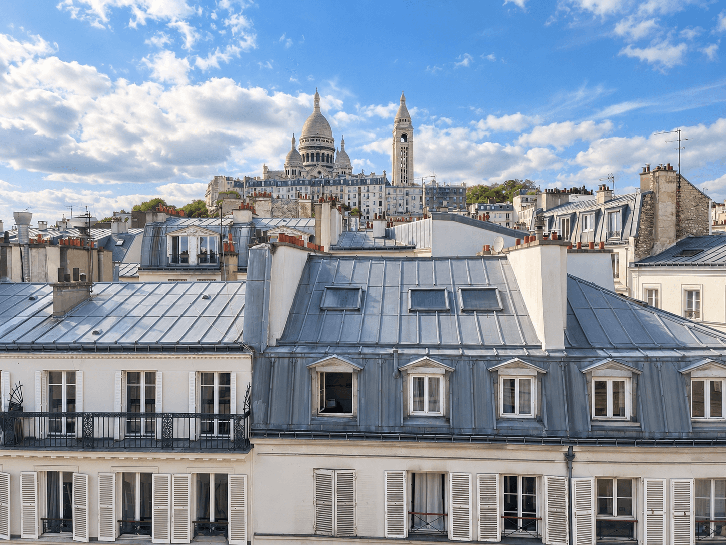 Paris XVIII / 2 pièces / Vue Sacré Coeur - Photo 5