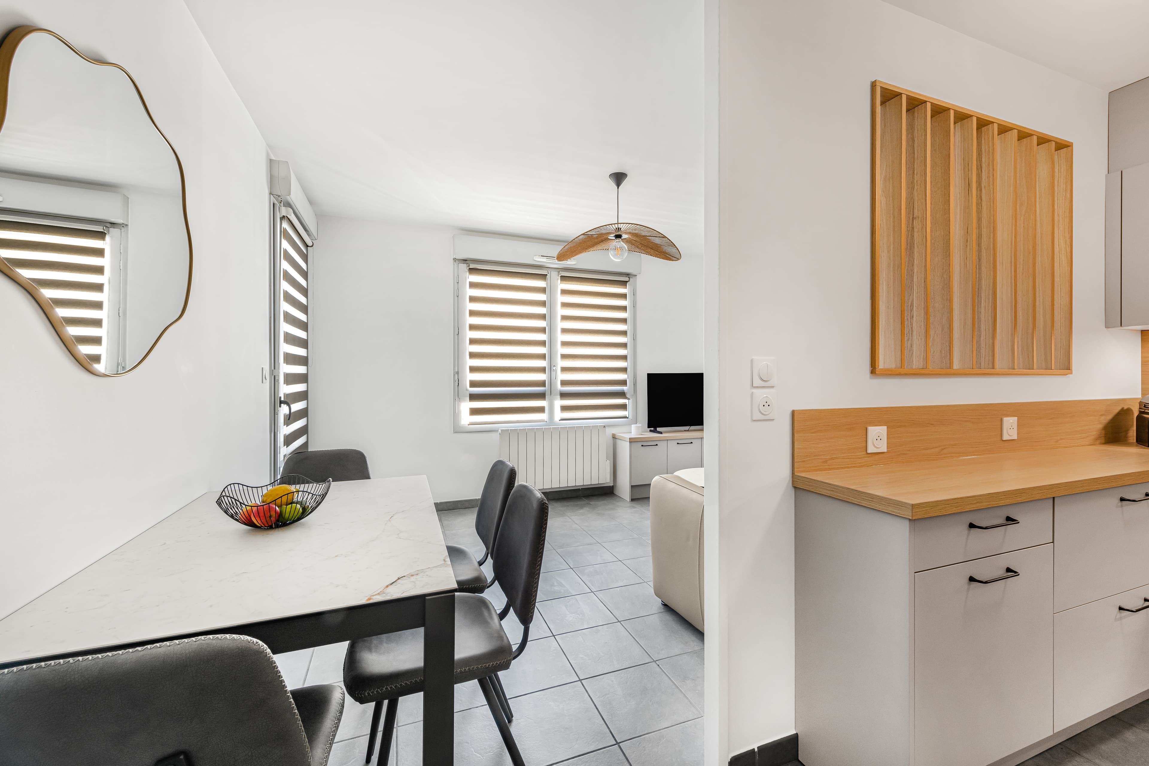 Location meublée tout inclus - T2 avec garage - Villeurbanne - Photo 3