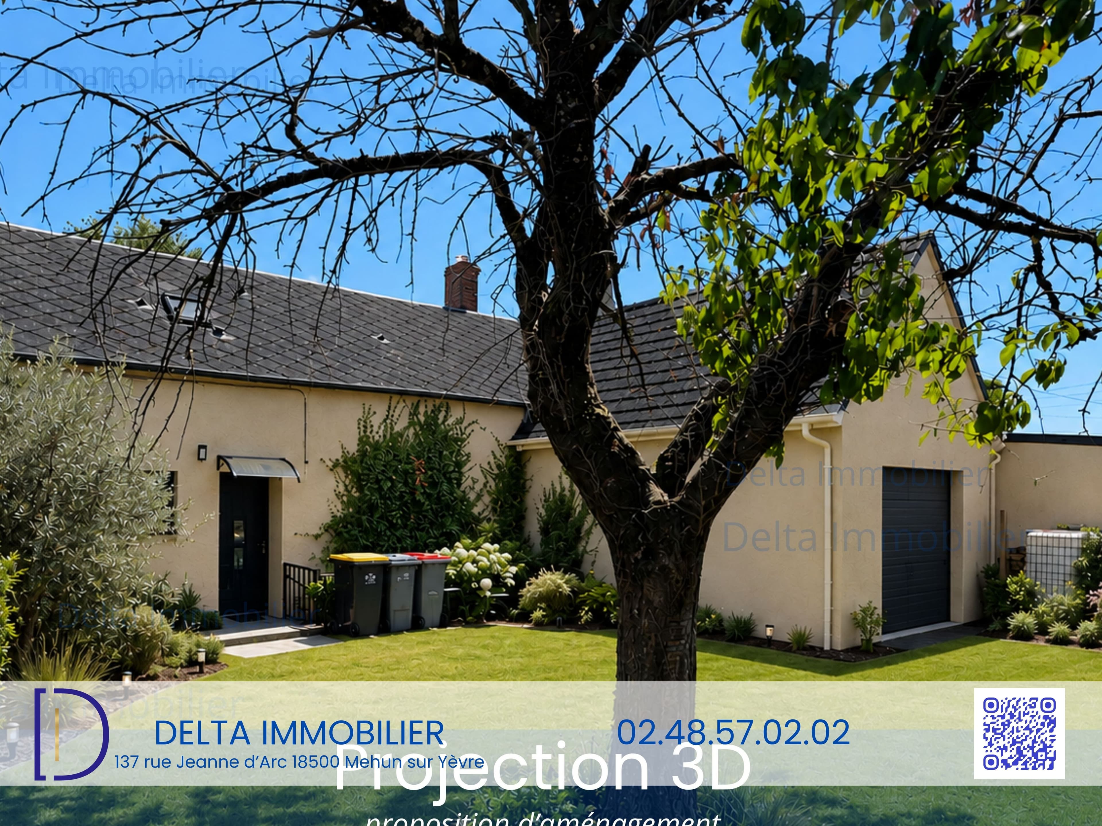 Maison 3 chambres avec garage et jardin - Photo 10