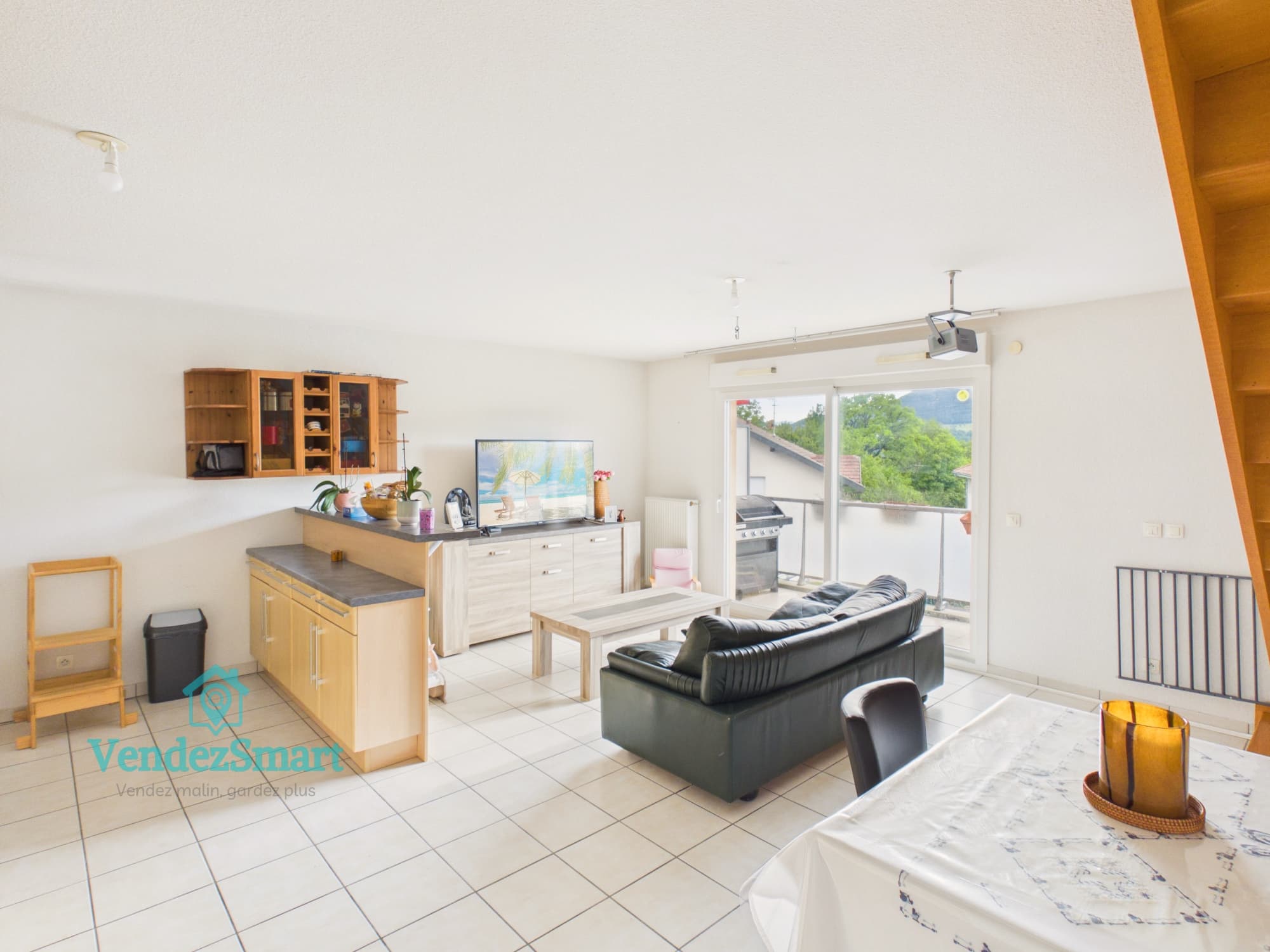 Appartement type 4 en duplex à 20min de Genève