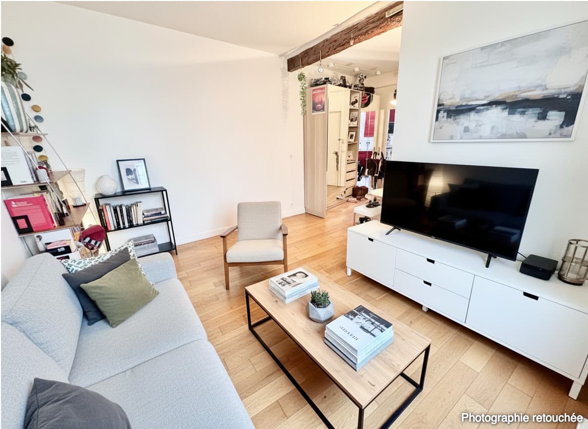 GRAND 2 PIÈCES TRES BON ÉTAT AU CŒUR DU MARAIS - 43,02M2 - Photo 3