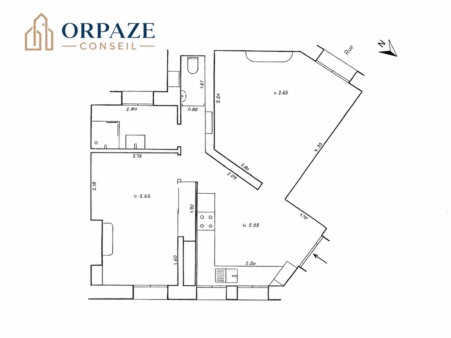 Vente appartement 2 Pièces 47,81m² Paris XVIIe - Villa Niel - Photo 7